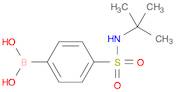 Boronic acid, B-[4-[[(1,1-dimethylethyl)amino]sulfonyl]phenyl]-