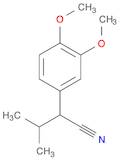 Benzeneacetonitrile, 3,4-dimethoxy-α-(1-methylethyl)-