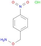 Hydroxylamine, O-[(4-nitrophenyl)methyl]-, hydrochloride (1:1)