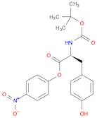 L-Tyrosine, N-[(1,1-dimethylethoxy)carbonyl]-, 4-nitrophenyl ester