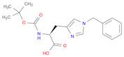 L-Histidine, N-[(1,1-dimethylethoxy)carbonyl]-1-(phenylmethyl)-