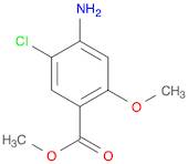 Benzoic acid, 4-amino-5-chloro-2-methoxy-, methyl ester