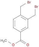 Benzoic acid, 3,4-bis(bromomethyl)-, methyl ester