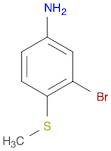 Benzenamine, 3-bromo-4-(methylthio)-