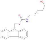 Carbamic acid, N-(5-hydroxypentyl)-, 9H-fluoren-9-ylmethyl ester