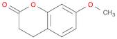 2H-1-Benzopyran-2-one, 3,4-dihydro-7-methoxy-