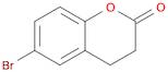 2H-1-Benzopyran-2-one, 6-bromo-3,4-dihydro-