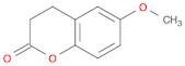 2H-1-Benzopyran-2-one, 3,4-dihydro-6-methoxy-
