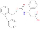 Benzenepropanoic acid, β-[[(9H-fluoren-9-ylmethoxy)carbonyl]amino]-, (βS)-