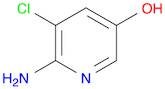 3-Pyridinol, 6-amino-5-chloro-