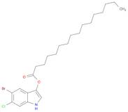 Hexadecanoic acid, 5-bromo-6-chloro-1H-indol-3-yl ester