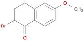 1(2H)-Naphthalenone, 2-bromo-3,4-dihydro-6-methoxy-