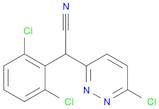 3-Pyridazineacetonitrile, 6-chloro-α-(2,6-dichlorophenyl)-