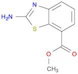 7-Benzothiazolecarboxylic acid, 2-amino-, methyl ester