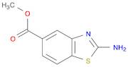 5-Benzothiazolecarboxylic acid, 2-amino-, methyl ester
