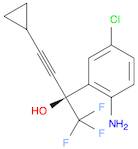 Benzenemethanol, 2-amino-5-chloro-α-(2-cyclopropylethynyl)-α-(trifluoromethyl)-, (αS)-