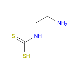 Carbamodithioic acid, N-(2-aminoethyl)-