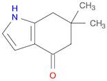 4H-Indol-4-one, 1,5,6,7-tetrahydro-6,6-dimethyl-