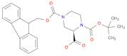 1,2,4-Piperazinetricarboxylic acid, 1-(1,1-dimethylethyl) 4-(9H-fluoren-9-ylmethyl) ester, (2R)-