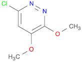 Pyridazine, 6-chloro-3,4-dimethoxy-