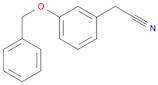 Benzeneacetonitrile, 3-(phenylmethoxy)-