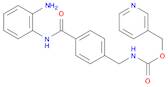 Carbamic acid, N-[[4-[[(2-aminophenyl)amino]carbonyl]phenyl]methyl]-, 3-pyridinylmethyl ester