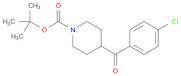 1-Piperidinecarboxylic acid, 4-(4-chlorobenzoyl)-, 1,1-dimethylethyl ester