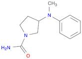 1-Pyrrolidinecarboxamide, 3-(methylphenylamino)-