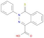 1-Phthalazinecarboxylic acid, 3,4-dihydro-3-phenyl-4-thioxo-