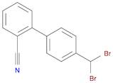 [1,1'-Biphenyl]-2-carbonitrile, 4'-(dibromomethyl)-