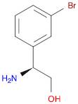 Benzeneethanol, β-amino-3-bromo-, (βS)-