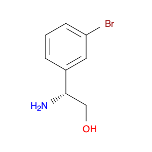 Benzeneethanol, β-amino-3-bromo-, (βR)-