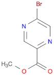 2-Pyrazinecarboxylic acid, 5-bromo-, methyl ester