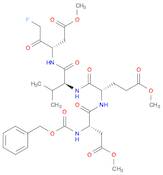L-Valinamide, N-[(phenylmethoxy)carbonyl]-L-α-aspartyl-L-α-glutamyl-N-[(1S)-3-fluoro-1-(2-methoxy-2-oxoethyl)-2-oxopropyl]-, 1,2-dimethyl ester
