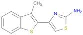2-Thiazolamine, 4-(3-methylbenzo[b]thien-2-yl)-