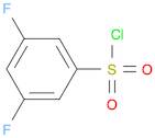 Benzenesulfonyl chloride, 3,5-difluoro-