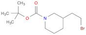 1-Piperidinecarboxylic acid, 3-(2-bromoethyl)-, 1,1-dimethylethyl ester