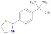 Thiazolidine, 2-[4-(1,1-dimethylethyl)phenyl]-