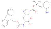 D-Histidine, 1-[(1,1-dimethylethoxy)carbonyl]-N-[(9H-fluoren-9-ylmethoxy)carbonyl]-, compd. with cyclohexanamine (1:1) (9CI)