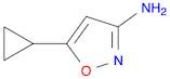 3-Isoxazolamine, 5-cyclopropyl-