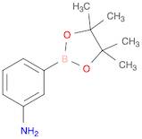 Benzenamine, 3-(4,4,5,5-tetramethyl-1,3,2-dioxaborolan-2-yl)-