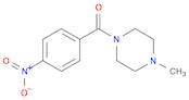 Methanone, (4-methyl-1-piperazinyl)(4-nitrophenyl)-