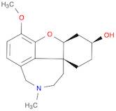 6H-Benzofuro[3a,3,2-ef][2]benzazepin-6-ol, 4a,5,7,8,9,10,11,12-octahydro-3-methoxy-11-methyl-, (4aS,6S,8aR)-