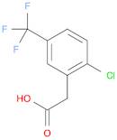 Benzeneacetic acid, 2-chloro-5-(trifluoromethyl)-