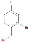 Benzenemethanol, 2-bromo-4-fluoro-