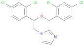 1H-Imidazole, 1-[2-(2,4-dichlorophenyl)-2-[(2,4-dichlorophenyl)methoxy]ethyl]-