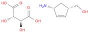 2-Cyclopentene-1-methanol, 4-amino-, (1S,4R)-, (2S,3S)-2,3-dihydroxybutanedioate (1:1) (salt) (9CI)