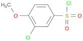 Benzenesulfonyl chloride, 3-chloro-4-methoxy-