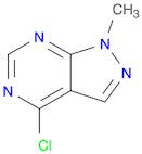 1H-Pyrazolo[3,4-d]pyrimidine, 4-chloro-1-methyl-
