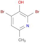 3-Pyridinol, 2,4-dibromo-6-methyl-